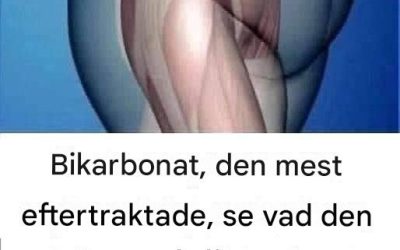 Visste du att bikarbonat används flitigt mot magont eftersom… Se mer