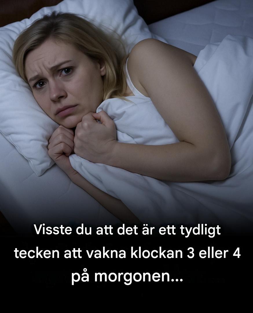 Öppnar du ögonen samtidigt varje kväll? Ta reda på vad det betyder.