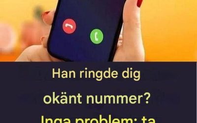 Ringde ett okänt nummer dig? Inga problem: ta reda på vem det är med det här enkla knepet.