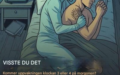Vaknar du vid samma tid varje natt? Här är vad det betyder.