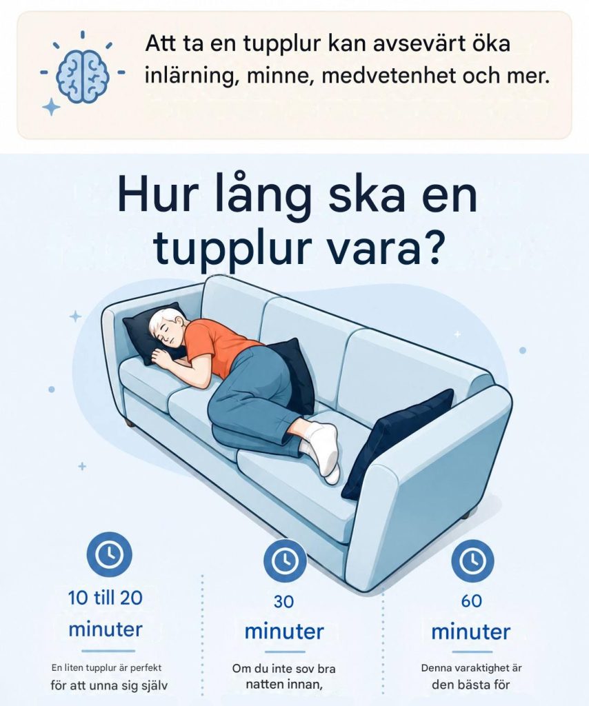 Att ta en tupplur kan avsevärt förbättra inlärning, minne, medvetenhet och mer.