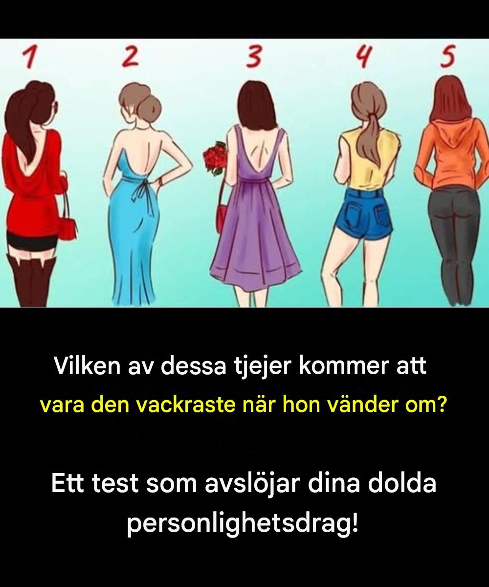 Vilken av dessa tjejer kommer att vara den vackraste när hon vänder om? Ett test som kommer att avslöja dolda drag i din personlighet.