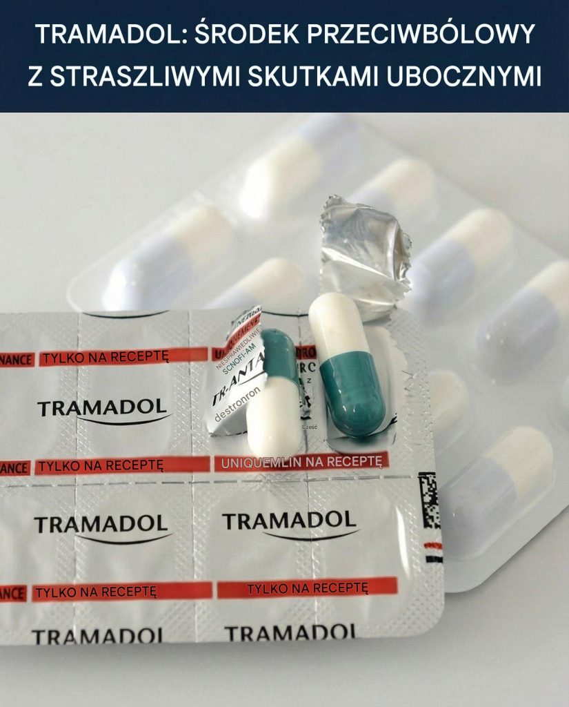 Tramadol: ett smärtstillande medel med formidabla biverkningar. Mer i den första kommentaren nedan ⬇️⬇️