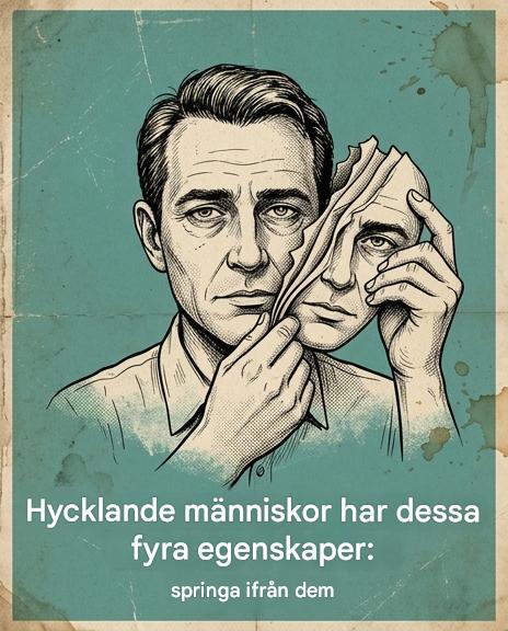 Hycklare: 4 tydliga tecken på att känna igen dem