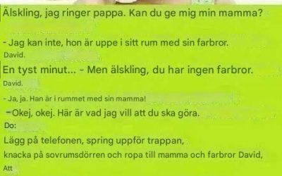 Dagens skämt: Mamma och farbror David