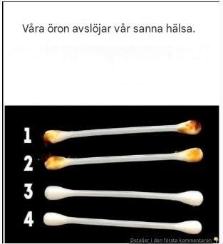 Avslöjar våra öron vår sanna hälsa?