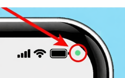 Ser du en grön prick på din Android-telefon? Här är vad den betyder.