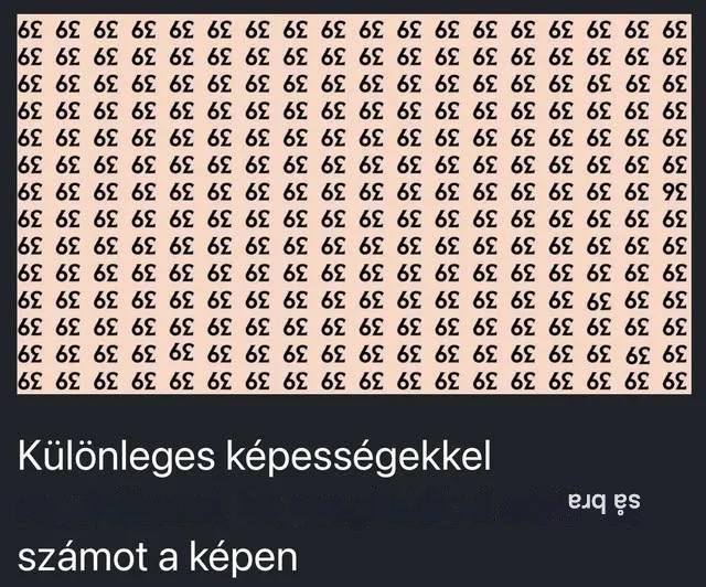 Du har speciella förmågor om du kan hitta siffran 36 på bilden. Du har speciella förmågor om du kan hitta siffran 36 på bilden.
