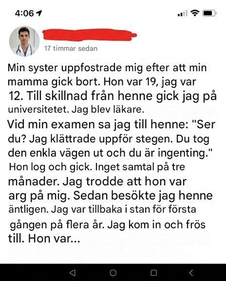 Jag kallade min syster “minst än ingenting” efter att hon uppfostrat mig – sedan insåg jag hur fel jag hade