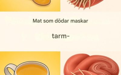 7 livsmedel som dödar tarmmaskar
