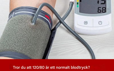 Vad är det normala blodtrycket i varje åldersgrupp?
