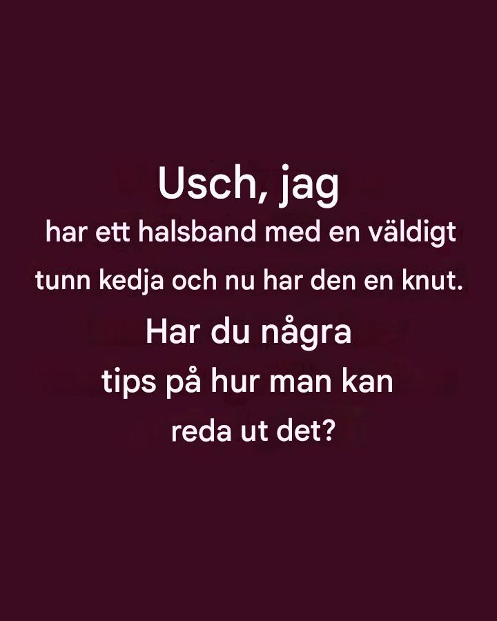 Att förstå problemet: Varför tunna kedjor knyts lätt