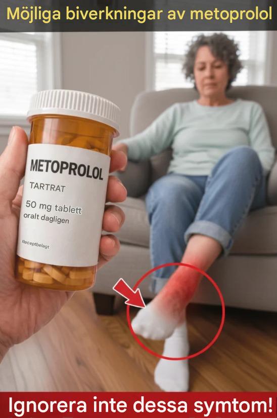 Metoprolol: Det goda, det dåliga och det otäcka – Din guide till 10 vanliga biverkningar utan fax