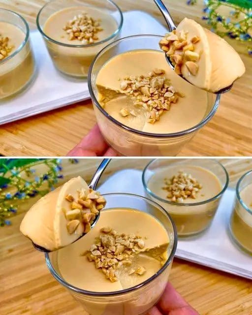 En snabb och god dessert gjord på 3 ingredienser
