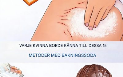 Den lilla vita lådan i ditt skafferi: 13 vardagliga bakpulveridéer för naturlig skönhet, komfort och fräschör i ditt hem