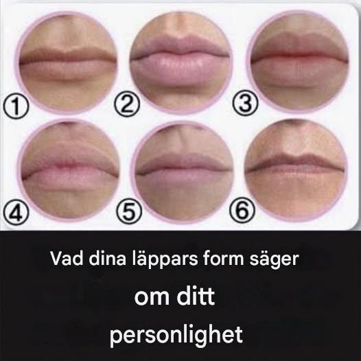Vad din muns form säger om din personlighet