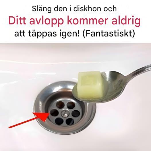 Den naturliga lösningen för skinande rena avlopp!