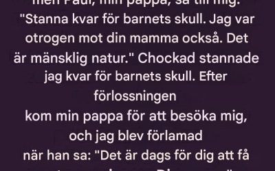 Min man var otrogen mot mig när jag var gravid … sedan avslöjade min pappa en chockerande hemlighet för mig.