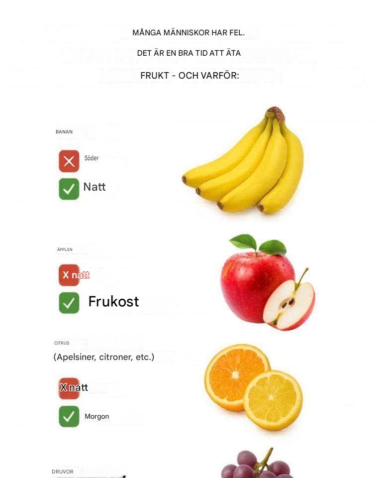 Det här är den perfekta tiden att äta frukt, och varför inte?