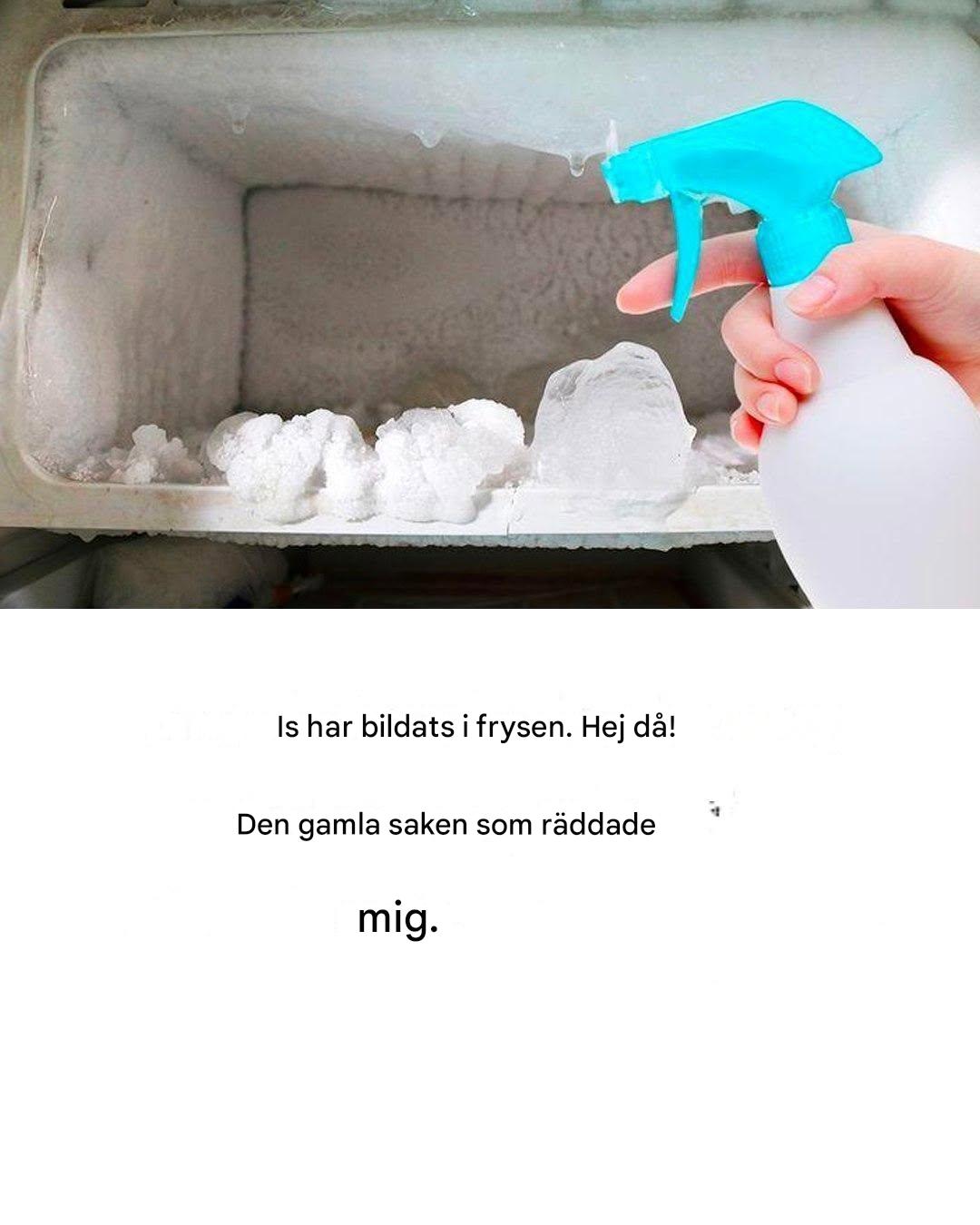 Så här avfrostar du snabbt din frys utan att dra ur sladden