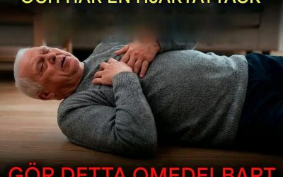 Hur man överlever en hjärtattack när man är ensam (på 10 sekunder)
