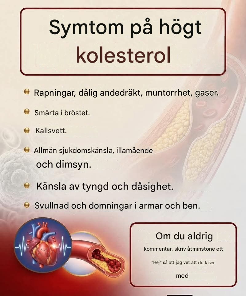 Få ett slut på högt kolesterol: Naturliga sätt att stödja hjärthälsan och förbättra kolesterolnivåerna