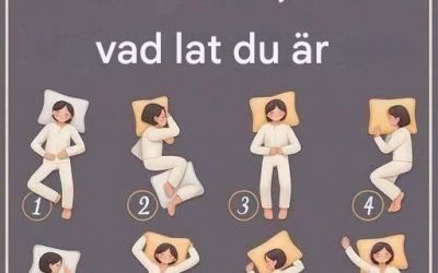 Hur din sovställning visar att du är lat