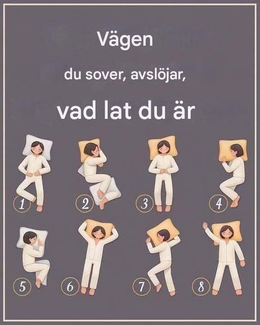 Hur din sovställning visar att du är lat