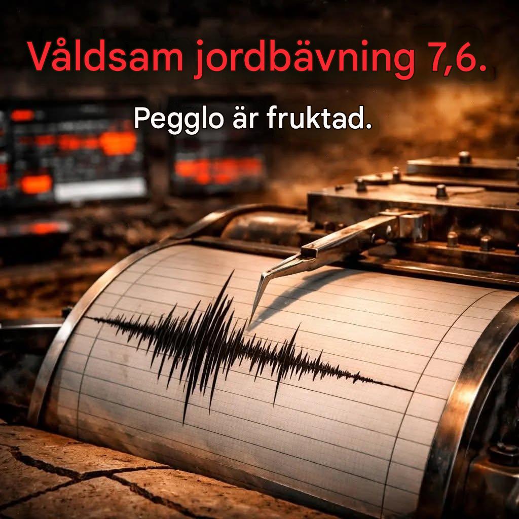 Jordbävning, kraftig chock med magnituden 7,6: första uppdateringar (1/2)