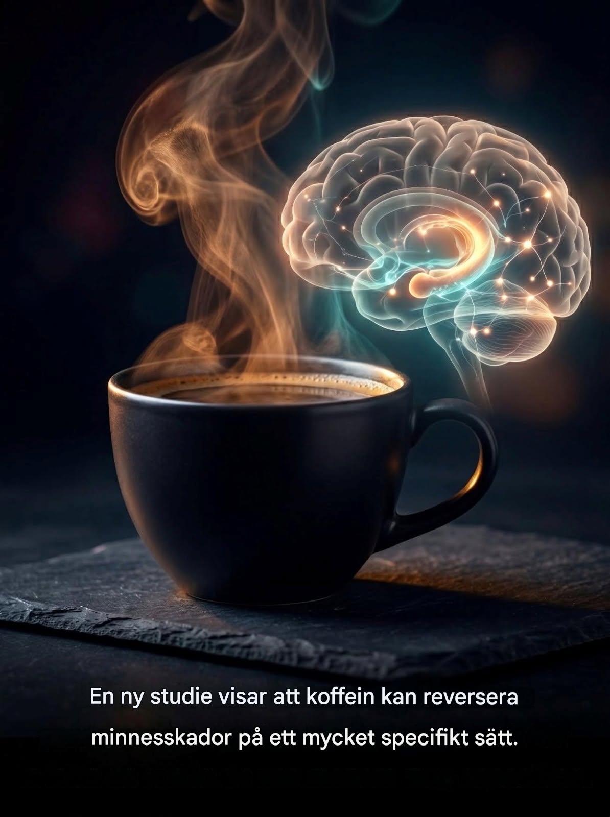 De flesta människor tar en kopp kaffe efter en dålig natts sömn helt enkelt för att känna sig mer vakna. Ny forskning från National University of Singapore tyder på att koffein kan ha en mer specifik och intressant effekt på hjärnan.