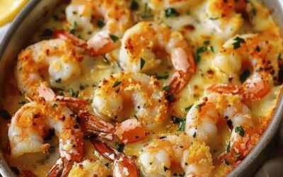 Krämig räkgratäng med citron och parmesan (Ultra Gourmet & Raffinerad)