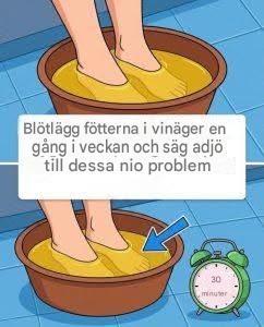 Fotbad med äppelcidervinäger: 5 problem som detta trick eliminerar