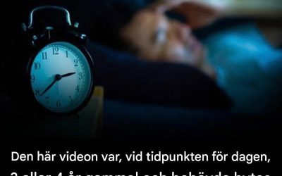 Visste du att att vakna klockan 3 eller 4 på morgonen är ett tydligt tecken på…