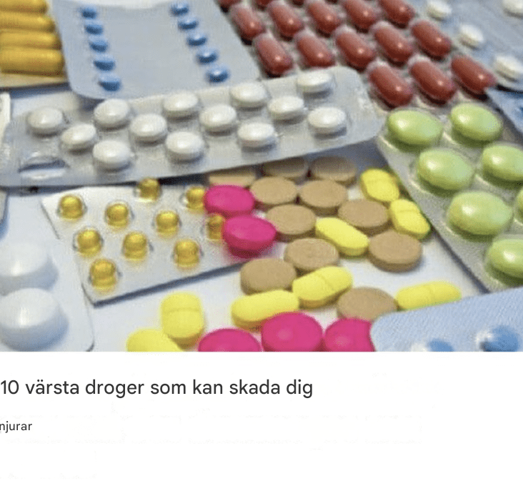 10 värsta läkemedel som skadar dina njurar