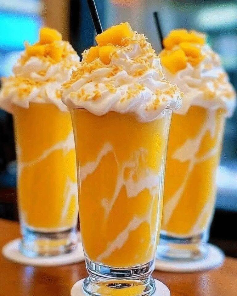 Mango-kokosmilkshake – Tropisk njutning i glas!