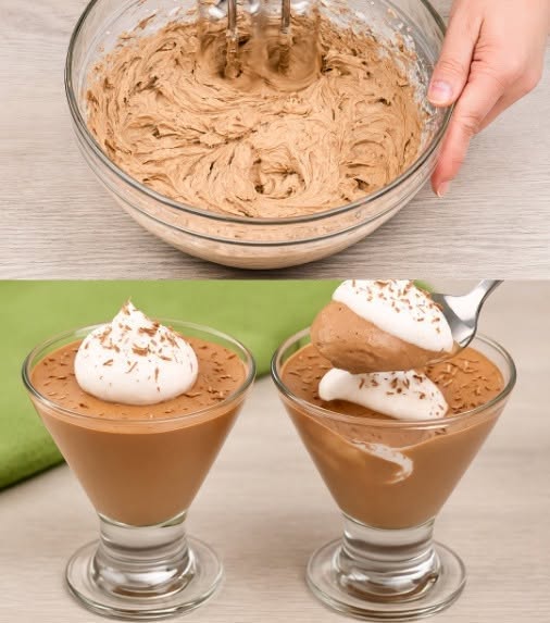 Chokladmousse med 2 ingredienser