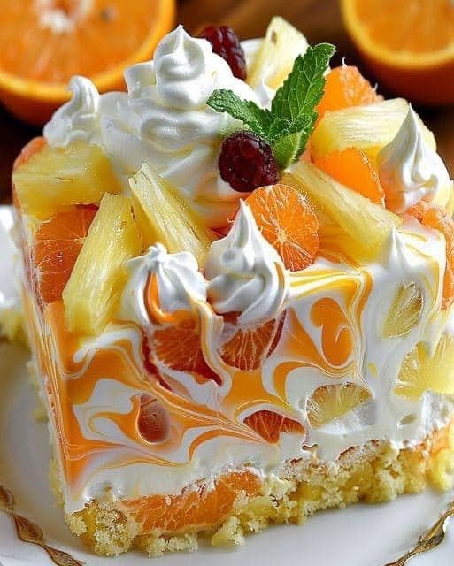 Varning! Mycket beroendeframkallande! Fantakaka med mandariner och ananas. Till kakan: 5 ägg 250 g socker…