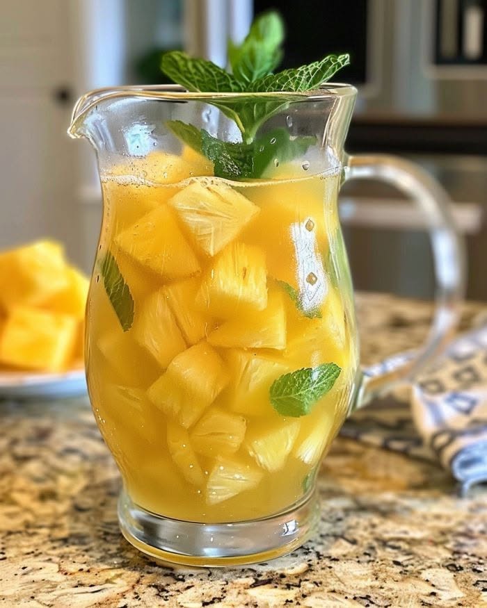 Ananaslemonadpunch