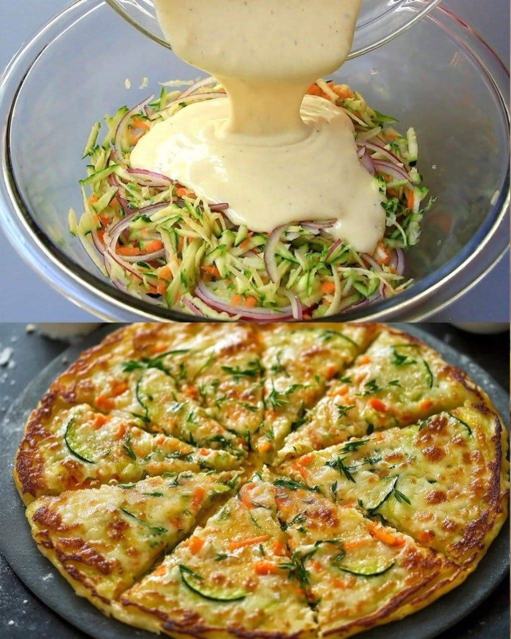 Grönsaksbiffar gjorda på morot, zucchini och lök – enkelt och rejält