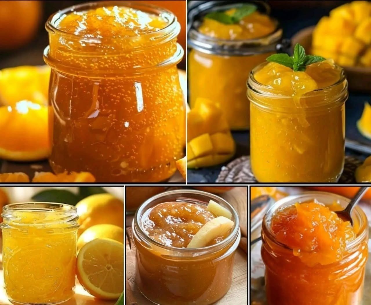 Gör din egen fruktiga apelsin- och mangosylt – solig, aromatisk och perfekt till frukost.