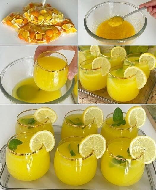 Min sockerfria lemonad är världens bästa, bara 300 ml citronsaft