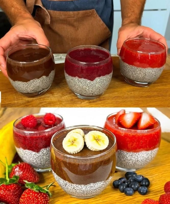 Chiapudding i 3 varianter: En hälsosam och god frukost