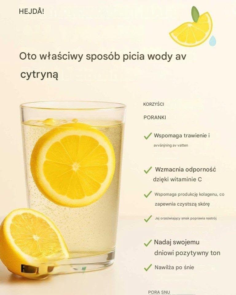 Du gör fel. Här är rätt sätt att dricka citronvatten.