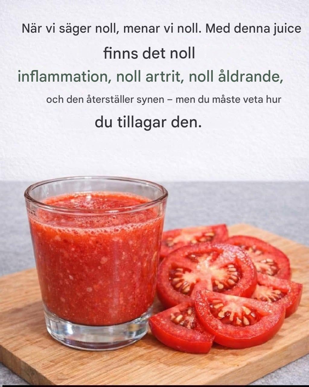 Kolesterolfri och antiinflammatorisk dryck