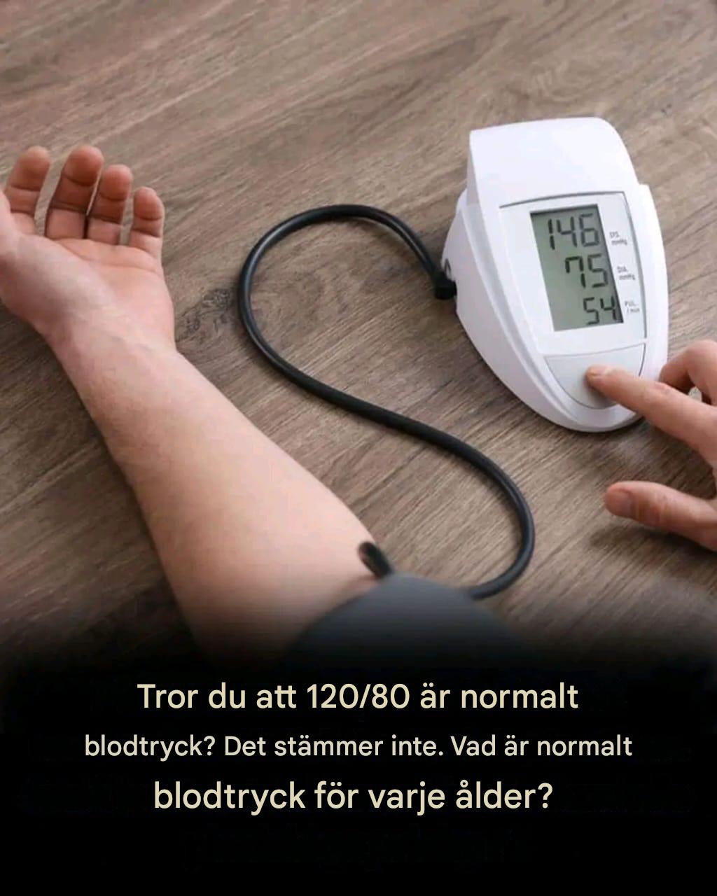 Vad är normalt blodtryck för din ålder? En tydlig och aktuell guide.