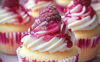 hallon cheesecake-muffins