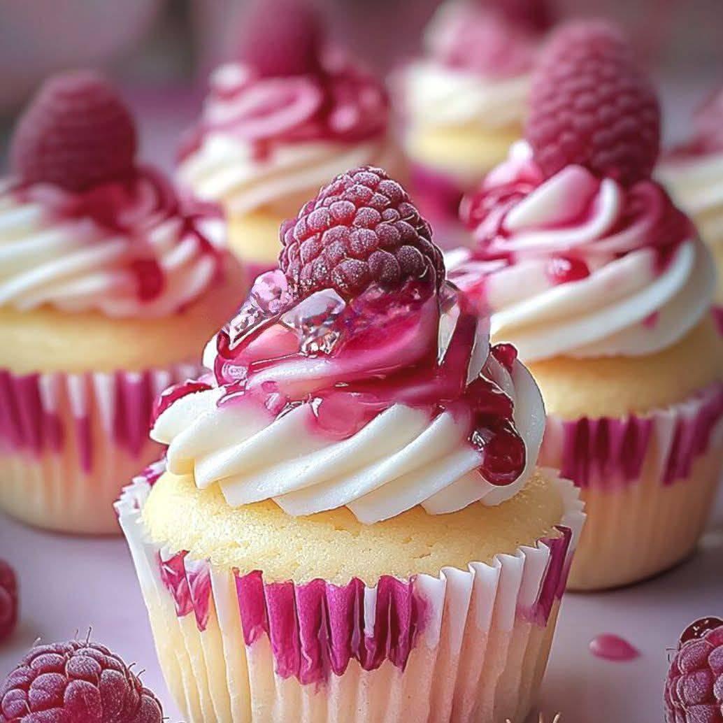 hallon cheesecake-muffins
