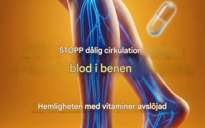 Det bästa vitaminet för att eliminera dålig blodcirkulation i ben och fötter