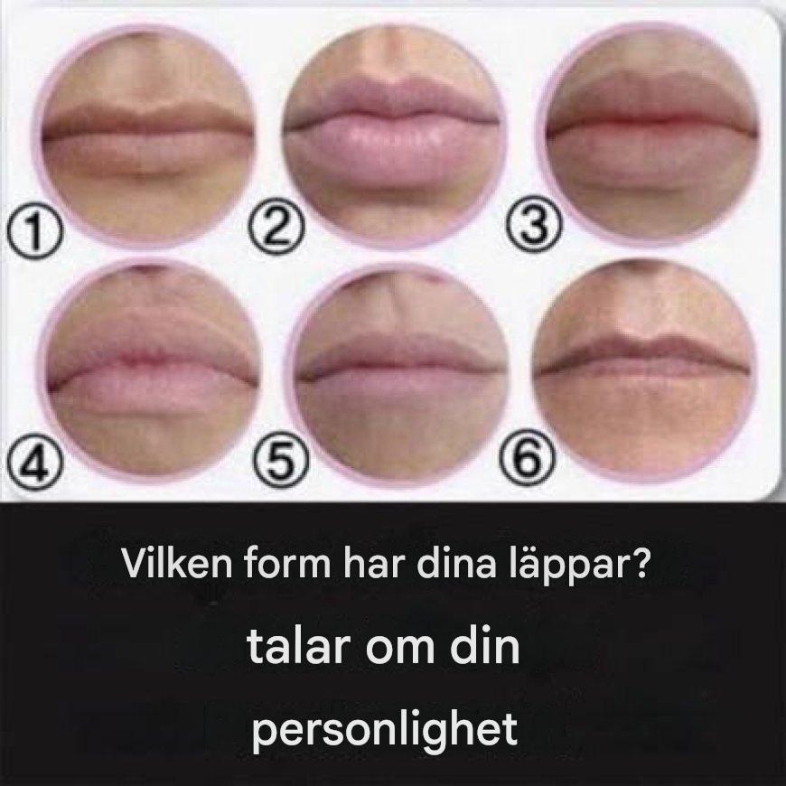 Vad dina läppars form säger om din personlighet: Ansiktets hemliga språk