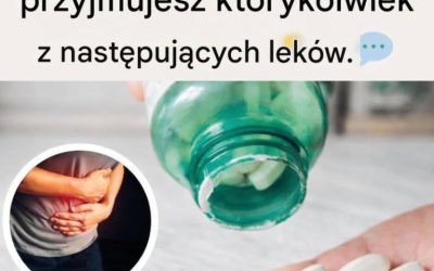 NIGDY nie stosuj magnezu, jeśli przyjmujesz którykolwiek z poniższych leków